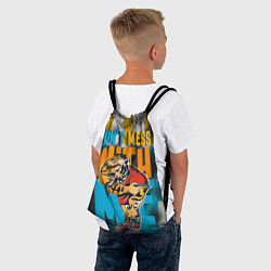 Рюкзак-мешок Не буди во мне тигра, цвет: 3D-принт — фото 2
