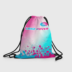 Рюкзак-мешок Land Rover Neon Gradient, цвет: 3D-принт