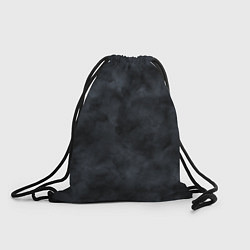 Рюкзак-мешок Акварельные разводы черный, цвет: 3D-принт
