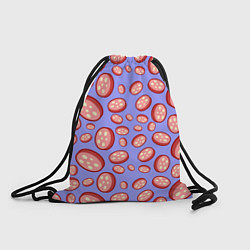 Рюкзак-мешок Колбасный дождь, цвет: 3D-принт