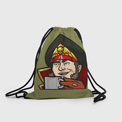 Рюкзак-мешок Ciaphas Cain Mug 3D, цвет: 3D-принт