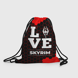 Рюкзак-мешок Skyrim Love Классика, цвет: 3D-принт