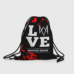Рюкзак-мешок Watch Dogs Love Классика, цвет: 3D-принт