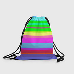 Рюкзак-мешок Тропические линии, цвет: 3D-принт