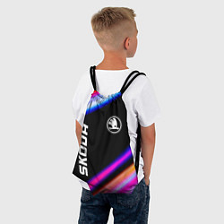 Рюкзак-мешок Skoda Speed Lights, цвет: 3D-принт — фото 2