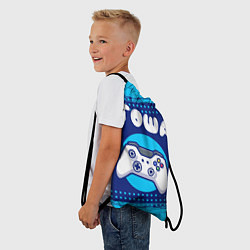 Рюкзак-мешок Гоша геймер, цвет: 3D-принт — фото 2