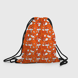 Рюкзак-мешок Red foxes, цвет: 3D-принт
