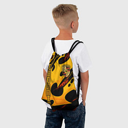 Рюкзак-мешок ПОРШ - ОРГАНИЧЕСКИЙ, цвет: 3D-принт — фото 2