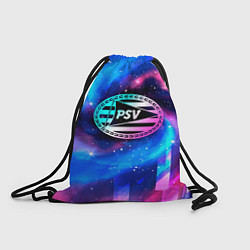 Рюкзак-мешок PSV неоновый космос, цвет: 3D-принт
