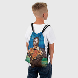 Рюкзак-мешок Ван Гог портрет с Подсолнухами, цвет: 3D-принт — фото 2