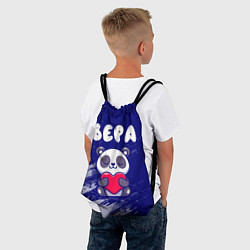 Рюкзак-мешок Вера панда с сердечком, цвет: 3D-принт — фото 2
