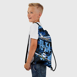 Рюкзак-мешок Ту-154 Пассажирский авиалайнер, цвет: 3D-принт — фото 2