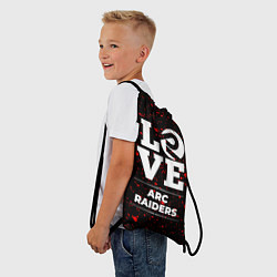 Рюкзак-мешок ARC Raiders love классика, цвет: 3D-принт — фото 2