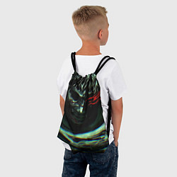 Рюкзак-мешок Берсерк Гатс В Плаще, цвет: 3D-принт — фото 2