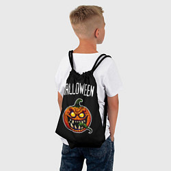 Рюкзак-мешок Halloween - светильник Джека, цвет: 3D-принт — фото 2