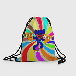 Рюкзак-мешок Хагги Вагги Huggy Wuggy, цвет: 3D-принт