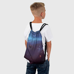 Рюкзак-мешок Космический дым, цвет: 3D-принт — фото 2