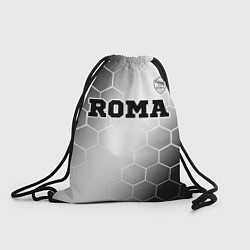 Рюкзак-мешок Roma sport на светлом фоне: символ сверху, цвет: 3D-принт