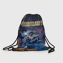 Рюкзак-мешок Dead island 2 герой в ночи, цвет: 3D-принт