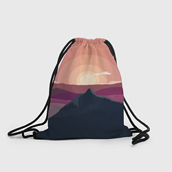 Мешок для обуви Горы восход солнца Mountain landscape