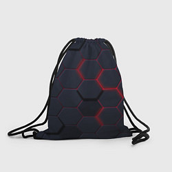 Рюкзак-мешок Раскаленная броня, цвет: 3D-принт