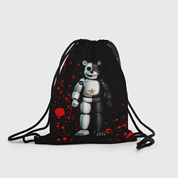 Рюкзак-мешок Monokuma and Five Nights at Freddys, цвет: 3D-принт
