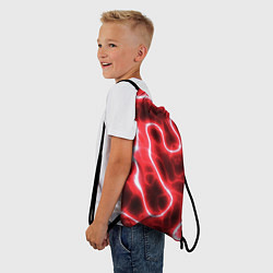 Рюкзак-мешок Огненный камуфляж, цвет: 3D-принт — фото 2
