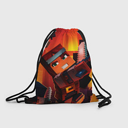 Рюкзак-мешок Minecraft арт, цвет: 3D-принт