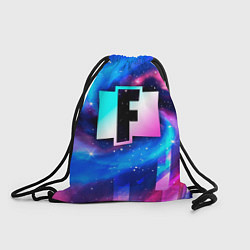 Мешок для обуви Fortnite неоновый космос