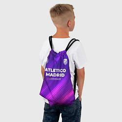 Рюкзак-мешок Atletico Madrid legendary sport grunge, цвет: 3D-принт — фото 2