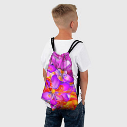 Рюкзак-мешок Flower Illusion, цвет: 3D-принт — фото 2