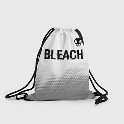 Рюкзак-мешок Bleach glitch на светлом фоне: символ сверху, цвет: 3D-принт
