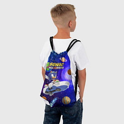 Рюкзак-мешок Sonic Free Riders - Hedgehog - Racer, цвет: 3D-принт — фото 2