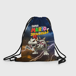 Рюкзак-мешок Dry Bowser - Super Mario 3D World - Nintendo, цвет: 3D-принт