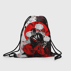 Рюкзак-мешок Самурай в кимоно, цвет: 3D-принт