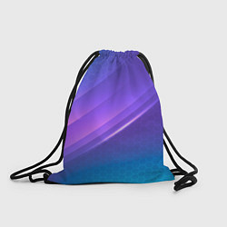 Рюкзак-мешок Абстракция Неон соты, цвет: 3D-принт
