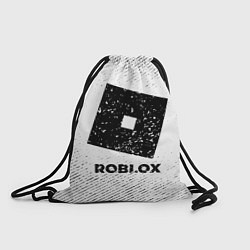 Рюкзак-мешок Roblox с потертостями на светлом фоне, цвет: 3D-принт
