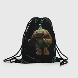 Рюкзак-мешок Кролик Бонзо и молнии, цвет: 3D-принт