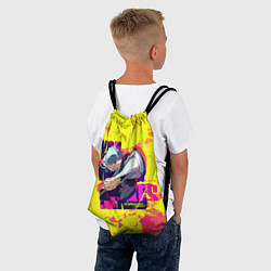 Рюкзак-мешок Опасная Люси, цвет: 3D-принт — фото 2