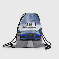 Рюкзак-мешок Audi ABT - sportsline на трассе, цвет: 3D-принт