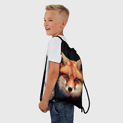 Рюкзак-мешок Хитрый лис, цвет: 3D-принт — фото 2