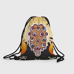 Рюкзак-мешок Мороженое с глазами, цвет: 3D-принт