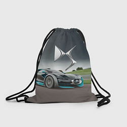 Рюкзак-мешок Citroen DS Spirit - скоростной режим, цвет: 3D-принт