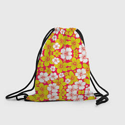 Рюкзак-мешок Hawaiian kaleidoscope, цвет: 3D-принт