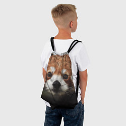 Рюкзак-мешок Малая панда, цвет: 3D-принт — фото 2