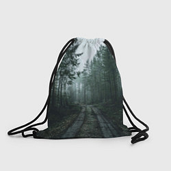 Рюкзак-мешок Дорога в лес, цвет: 3D-принт