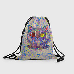 Рюкзак-мешок Кот Такаши Мураками, цвет: 3D-принт