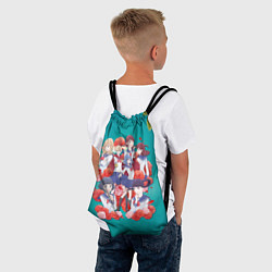 Рюкзак-мешок Девушка из оперы, цвет: 3D-принт — фото 2