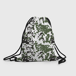 Рюкзак-мешок Камуфляж M-84 Snow, цвет: 3D-принт