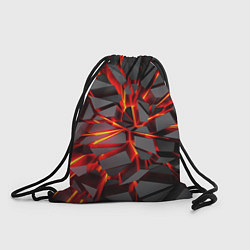 Рюкзак-мешок Неоновый блеск, цвет: 3D-принт